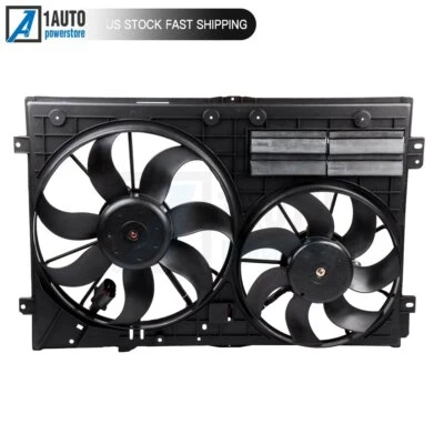 Engine Radiator Cooling Fan Assembly For Volkswagen Beetle Acura  Audi TT Honda - Image 1 of 4