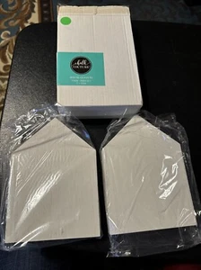 Chalk Couture Wood House Cutouts Set Of 2 7” New SEALED - Picture 1 of 4