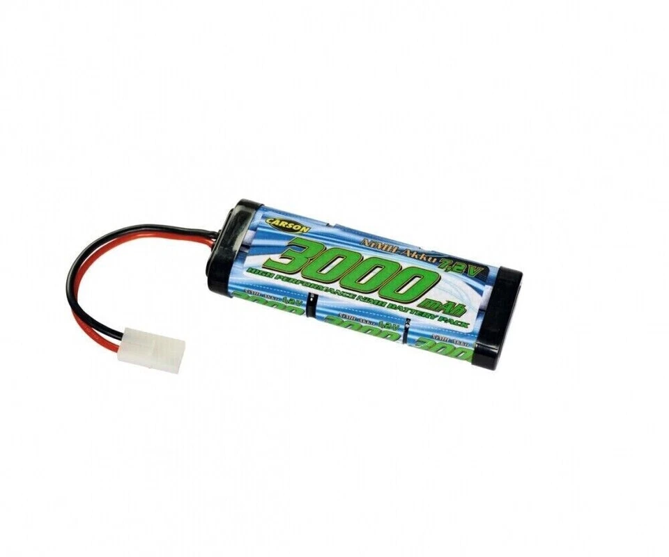 Carson 608224 Racing Pack 3000mAh NiMH 7,2V mit Tamiya-Stecker 500608224 - Bild 1 von 1