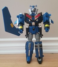 Rare 1999 Stratoforce Megazord Power Rangers Lost Galaxy 9.5" tall