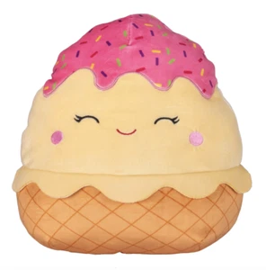 Squishmallow 12" Shannon the Pink Ice Cream Plush 2021 NEW WITH TAGS! FAST SHIP! - Picture 1 of 4