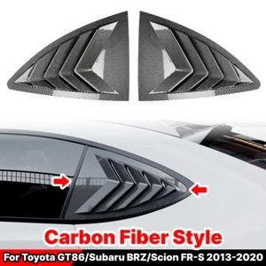 Cubierta de cuchara de cuarto de ventana para Toyota GT86 Subaru BRZ Scion FR-S 2013-2020 - Imagen 1 de 5