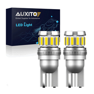AUXITO T10 LED License Plate Light Bulbs 6000K Super Bright White 168 2825 194 E