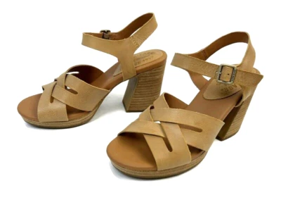 Sandalia Kork-Ease Hutton Retro-Lujo Mujer Talla 8 Amarillo México Cuero Foto 1 de 4