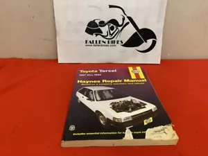 87-94 Toyota Tercel Repair Manual HAYNES - Picture 1 of 4