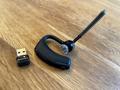 Plantronics Voyager Legend UC B235-M Ohrbügel Headset mit Mikrofon - Schwarz - Bild 1 von 4