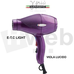 Gammapiù Profi Haartrockner Kompakt ETC Light 2100W Lila Hochglanz - Bild 1 von 3