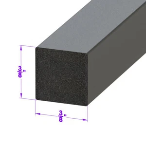Extrusión cuadrada de 0,375"; LP 2117 - Imagen 1 de 1