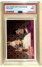 1990 Topps Spitting Image The Pope PSA 9 #55