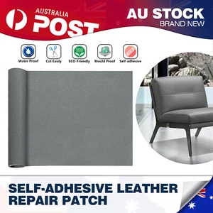 20x150cm PU Leather Self Adhesive Sofa Patch Repair Sticker Stick-on Couch Fix - Picture 1 of 19