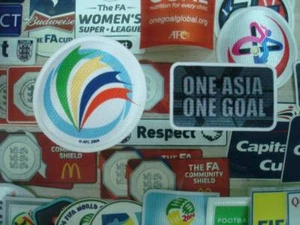 OFFICIAL PLAYER ISSUE AFC CUP 2017 + ONE ASIA ONE GOAL PATCHES  - Picture 1 of 6