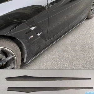 Extensión de faldón lateral de fibra de carbono real para BMW G29 Z4 2019-2024 - Imagen 1 de 3