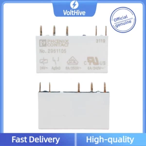 1PCS New Phoenix REL-MR- 24DC/21 Plug-in Mini Power Relay24V DC 1PDT 2961105 - Picture 1 of 3