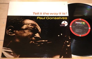 PAUL GONSALVES ~ TELL IT THE WAY IT IS ~ UK IMPULSE LP 1964 ~ VAN GELDER JAZZ  - Imagen 1 de 8