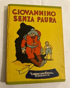 C1951 SCHÖNE BÜCHER 12 GIOVANNINO OHNE ANGST AUSGABE MARZOCCO 1939 EDICOLA - Bild 1 von 7