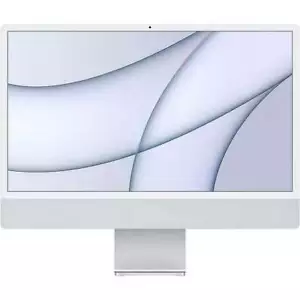 2021 Apple iMac 24" M1 Chip 3.2GHz 16GB RAM 512GB SSD 8-Core GPU A2438 Silver - Picture 1 of 2