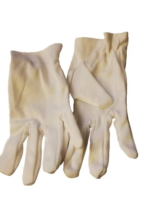Guantes elegantes blancos talla infantil Foto 1 de 4