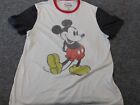 Mickie Mouse Mens Shirt Extra Large White Disney graphic