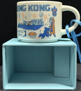 Taza Demitasse Starbucks Hong Kong Been There Series 59 ml nueva, diseño 2024 - Imagen 1 de 7