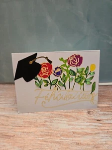 Handcrafted French Graduation Greeting Card - Picture 1 of 2