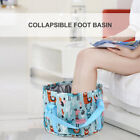  21 L Portable Foot Bath Tub Fruit Washing Basket Collapsible Basin Foldable