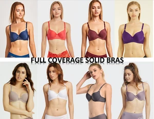 PACK OF 6 Women's Essentials PLUS Sofra Full Coverage Bras by 247 Frenzy - Picture 1 of 12