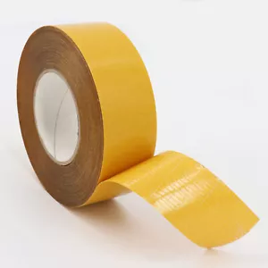 8x Doppelseitiges Gewebeklebeband für Unkrautvlies Gartenvlies Bodengewebe - Bild 1 von 7