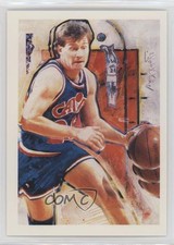 1990-91 NBA Hoops Art Card Team Checklist Mark Price #359