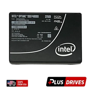 375GB NVMe Intel U.2 2.5in Enterprise Drive Optane SSD P4800X NVME/PCIe - Picture 1 of 8