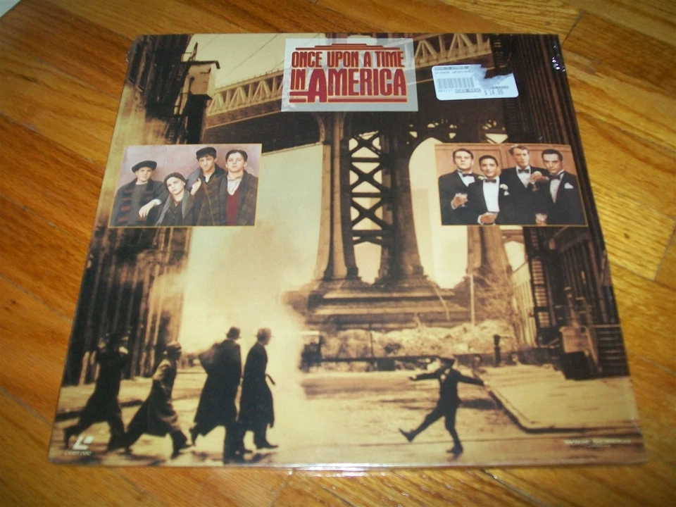 ONCE UPON A TIME IN AMERICA 2-Laserdisc LD WIDESCREEN FORMAT BRAND NEW SEALED! - Image 1 of 1