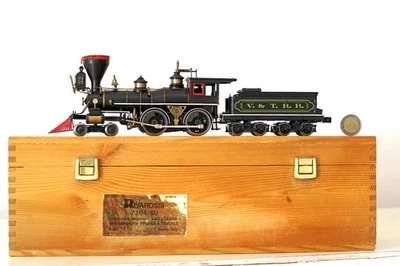 7204/BU RIVAROSSI  Spur 0 Gauge O Plastic 4-4-0 GENOA " VIRGINIA & TRUCKEE " - Image 1 of 4