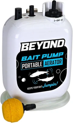 Aireador portátil Beyond Bait Pump de cebo vivo - Burbuje alimentado por batería de larga duración Foto 1 de 4