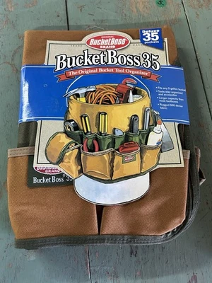 Bucket Boss 35 Original Bucket Tool Organizer Deluxe Vintage New Old Stock - Image 1 of 2