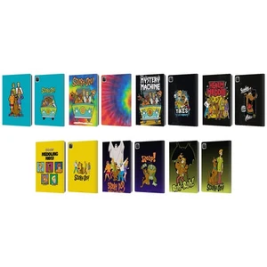 OFFICIAL SCOOBY-DOO MYSTERY INC. LEATHER BOOK WALLET CASE COVER FOR APPLE iPAD - Picture 1 of 13