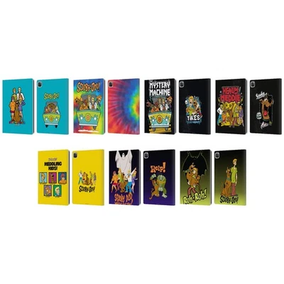 OFFICIAL SCOOBY-DOO MYSTERY INC. LEATHER BOOK WALLET CASE COVER FOR APPLE iPAD - Image 1 of 4