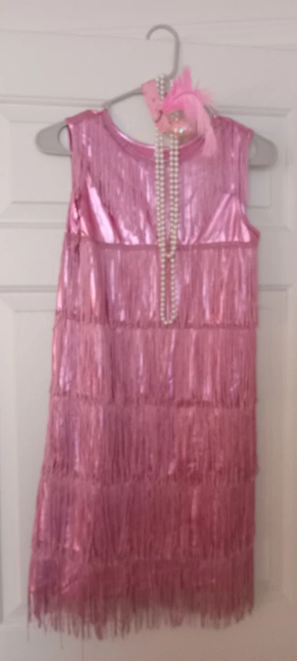 Disfraz de vestido aleta 1920 para niña Foto 1 de 1