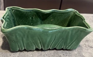 Vintage McCoy Pottery Yellow Rectangular Planter Mid Century Modern Ceramic - Picture 1 of 12