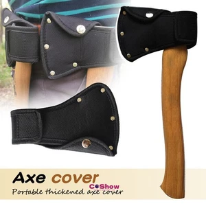 Funda para cabeza de hacha funda protectora de hacha doble funda protectora a presión - Imagen 1 de 9