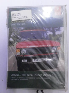 CD ROM tecnico LHP2 Range Rover Classic 1986-1995 originale - Foto 1 di 4