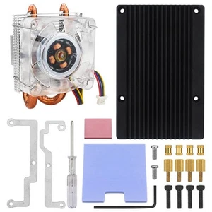 ICE Tower Fan Dünnerer RGB-Lüfter Low-Profile-CPU-Kühler U-Förmige Kupferro3072 - Afbeelding 1 van 13