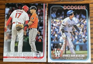 Shohei Ohtani 2019 & 2024 Topps 2 Lot FREE SHIPPING - Bild 1 von 4