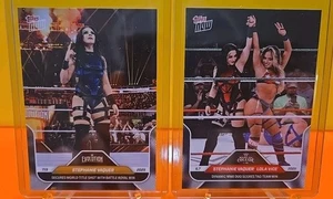 2025 Topps Now WWE Stephanie Vaquer #60 Worlds Collide & #80 Evolution Combo - Bild 1 von 10