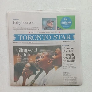 Aug 1 2025 Toronto Star 100 Strong Academy Canada Goose Buddy Guy Shane Bieber - Imagen 1 de 15