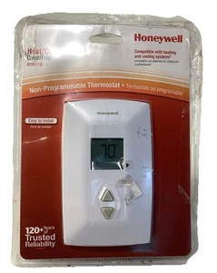 Honeywell RTH111B vertikales nicht programmierbares Niedervolt Thermostat neu offene Verpackung - Bild 1 von 2