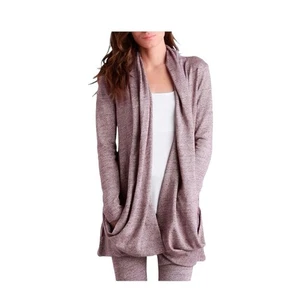 UGG Australia oliver Pullover vorne offen Lounge Cardigan meliert lila Gr. M - Bild 1 von 10