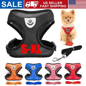 Beaty Cat Dog Pet Harness Adjustable Control Vest Dogs Reflective S M L XL Leash - Picture 1 of 21