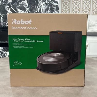 iRobot Roomba Combo J5+ Plus J557840 Self - Emptying Robot Vacuum EU Plug *NEW* - Bild 1 von 4