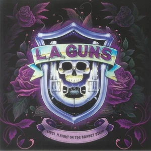 LA GUNS - Live! A Night On The Sunset Strip - limited purple marbled vinyl LP - Picture 1 of 1