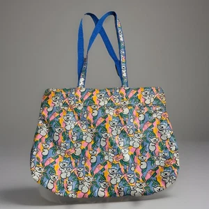 Vintage Ken Done Kangaroo All Over Print 2 Pocket Tote Bag Cute - Picture 1 of 9