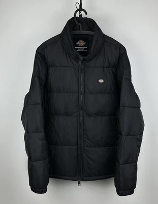 Dickies Men’s Insulated Jacket Black Size L Winter Full Zip Synthetic - Image 1 of 4